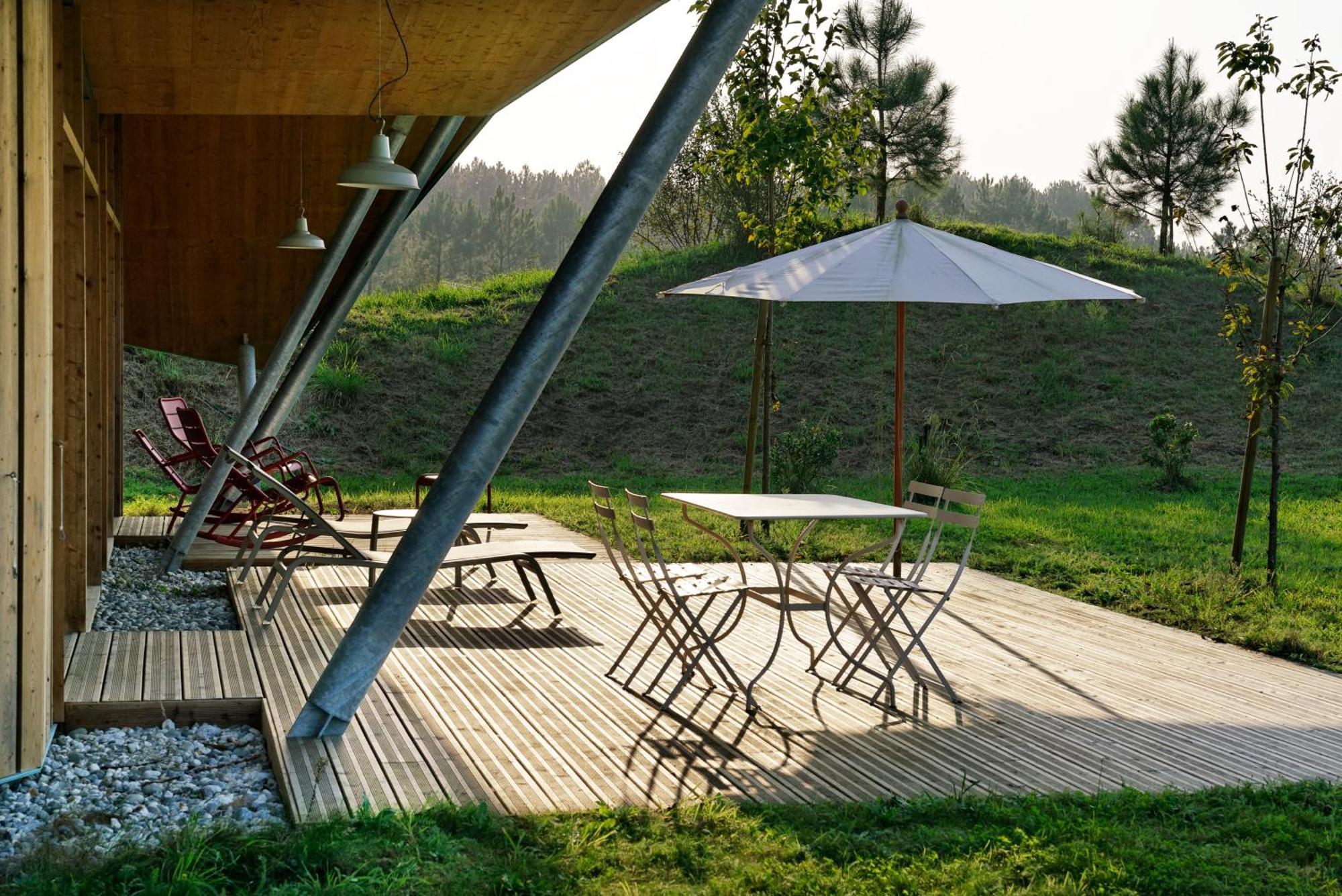 Les Echasses Golf & Surf Eco Lodge Saubion 외부 사진