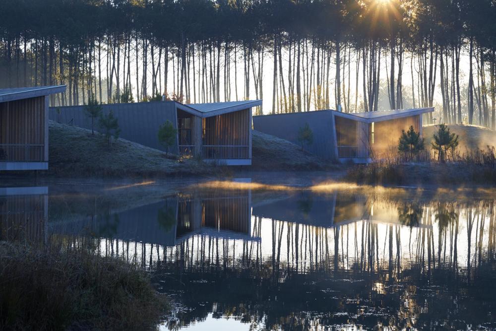 Les Echasses Golf & Surf Eco Lodge Saubion 외부 사진